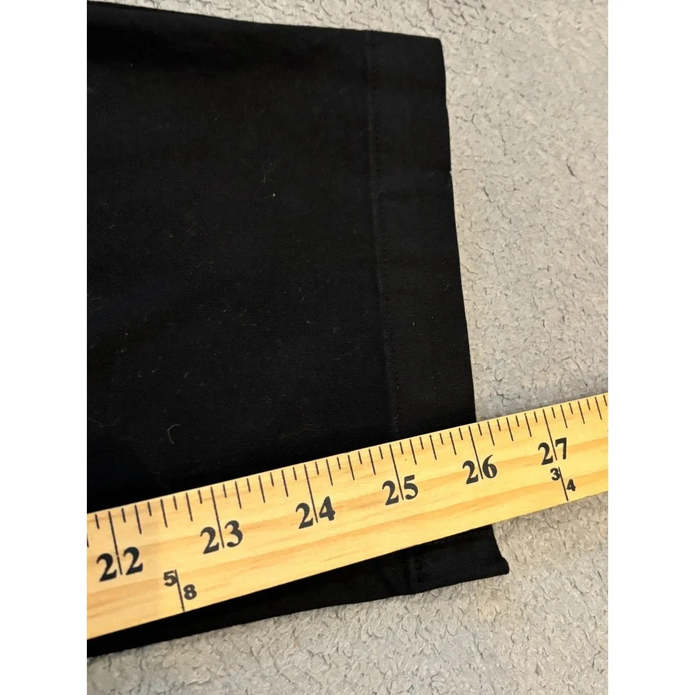 Fabletics Dress Pants Mens 36x30 (36x26) Black Casual Performance Slacks Stretch